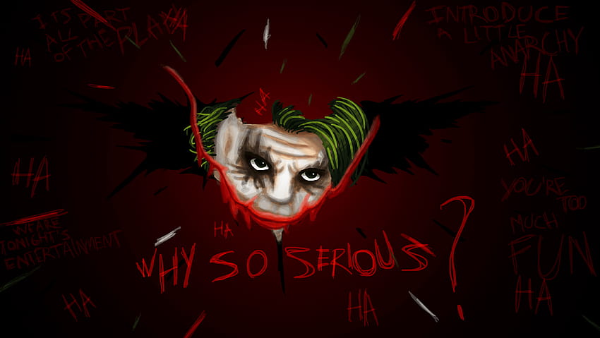 Joker smile why so serious HD wallpapers | Pxfuel