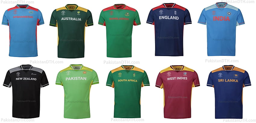 Official Cricket World Cup 2019 Kits are up for Sale., 2019 cricket world cup HD wallpaper