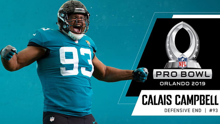 DL Calais Campbell Named to Fourth Career Pro Bowl – CalaisCampbell HD wallpaper