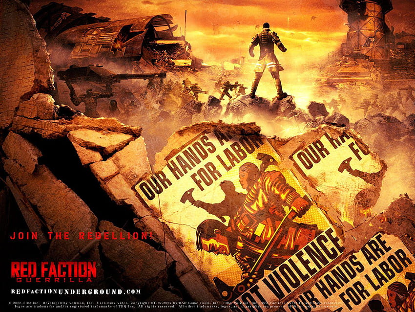 Red Faction: Guerrilla – Gallery, red faction guerrilla HD wallpaper