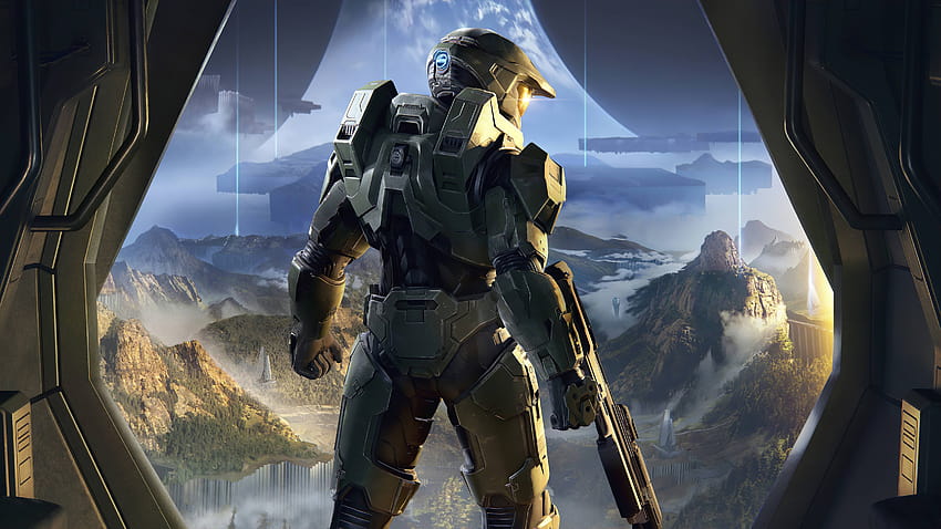 Halo Infinite Master Chief ซีรีส์รัศมี วอลล์เปเปอร์ HD