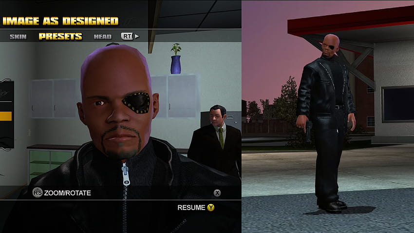 Saints Row 1] Nick Fury from the Marvel Cinematic Universe: VirtualCosplay HD wallpaper