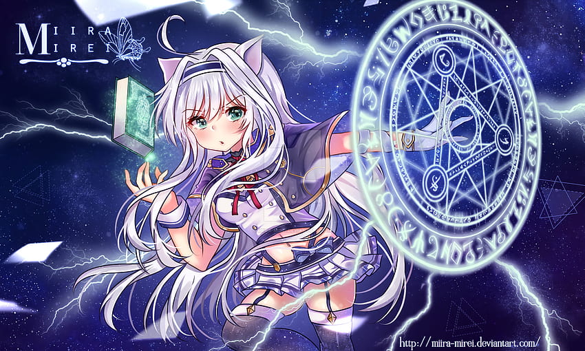 Anime Rokudenashi Majutsu Koushi to Akashic Records HD Wallpaper