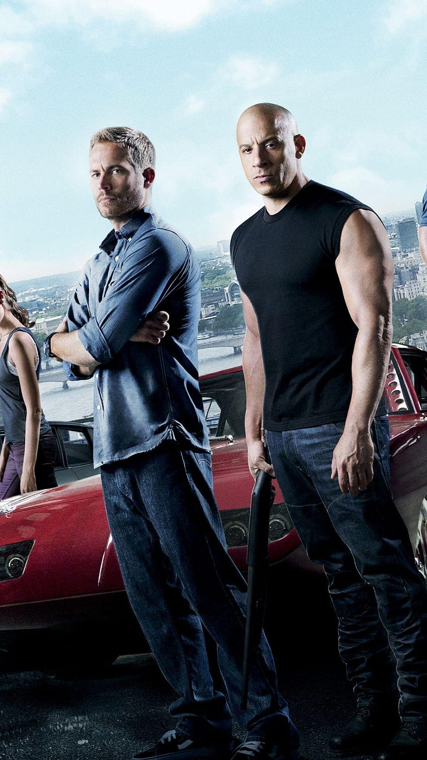 Dominic Toretto, Brian Oconner Fond d'écran de téléphone HD