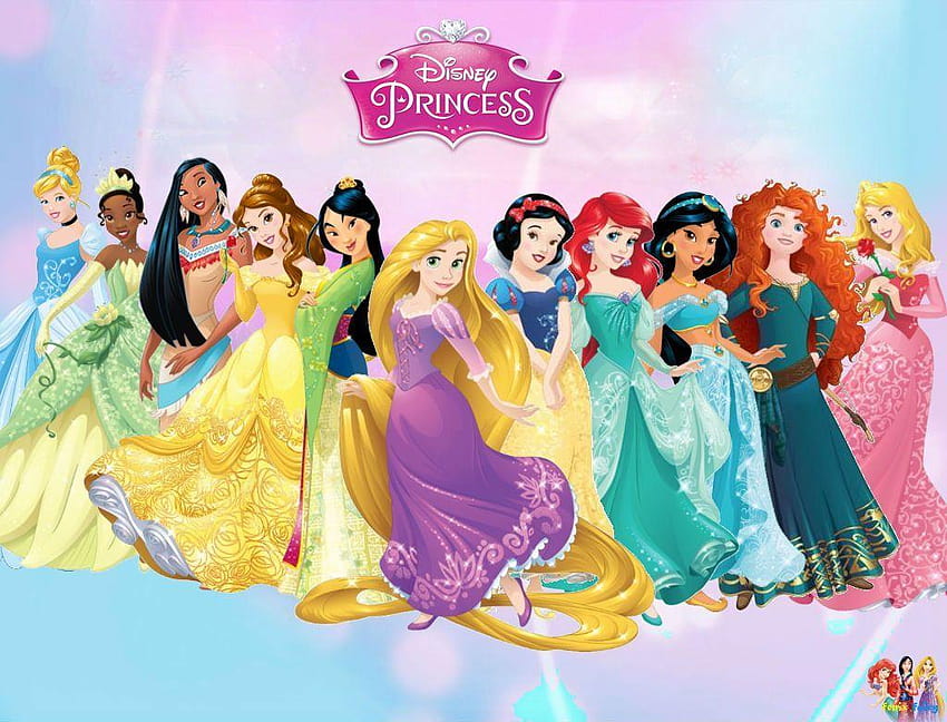 Disney Princess Best, alle Disney-Prinzessinnen HD-Hintergrundbild