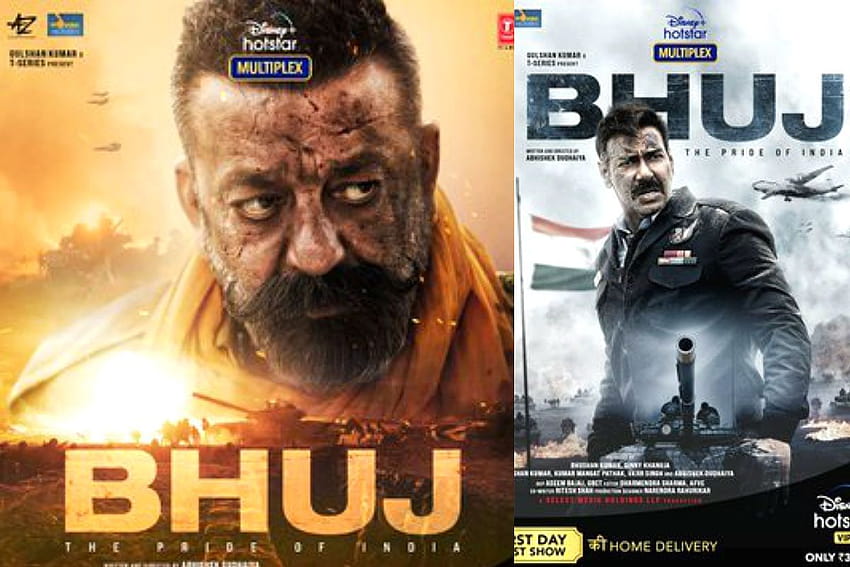 Bhuj: The Pride of India Movie Posters: Ajay Devgn And Sanjay Dutt Look Striking in The Story of 1971 Indo, bhuj the pride of India Fond d'écran HD