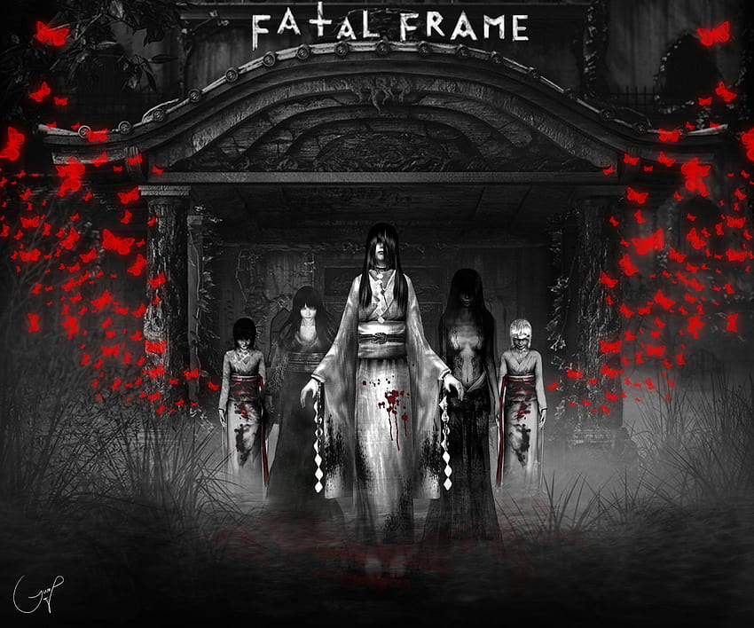 FATAL FRAME Project Zero nadprzyrodzony horror survivalowy mroczny 1fframe Tapeta HD