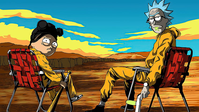 Rick & Morty X Breaking Bad , TV Series , and Backgrounds, rick and morty HD wallpaper