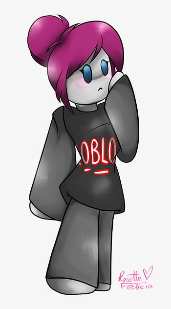 Roblox girl roblox drawings easy HD wallpapers | Pxfuel