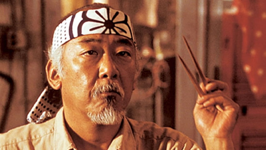 Ostatni występ pana Miyagi nie był filmem Karate Kid, panie Miyagi Tapeta HD