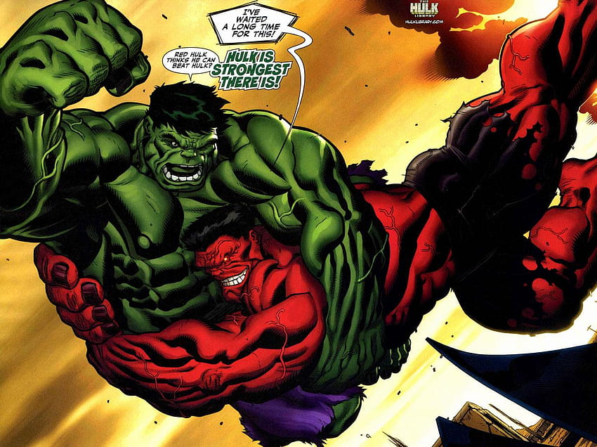Immagine, hulk vs red hulk HD wallpaper