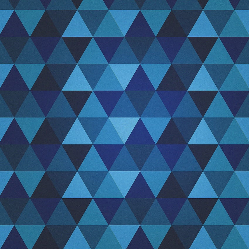 Triangolo blu scuro, triangolare Sfondo del telefono HD