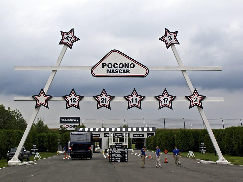 Scranton Daily: Entrada principal a Pocono Raceway fondo de pantalla