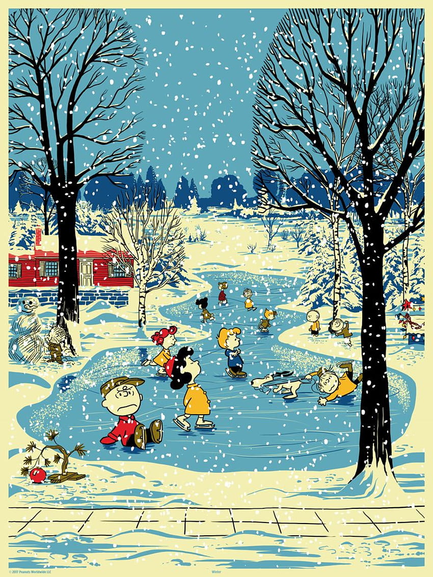 Snoopy loves winter!, snoopy winter HD phone wallpaper | Pxfuel