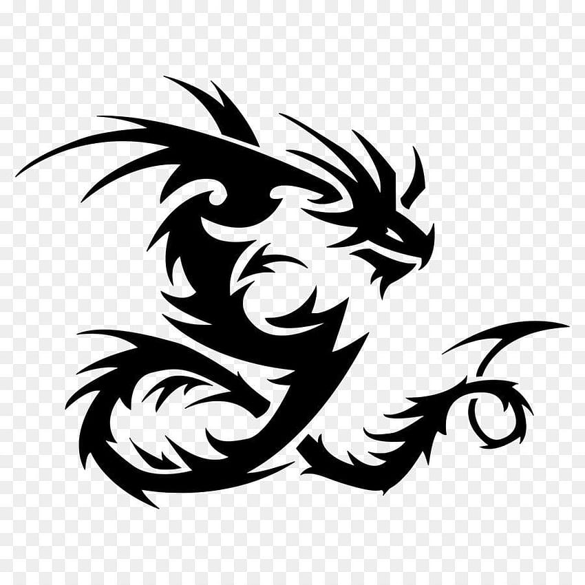 Arte de clipe da tribo do dragão, dragão png Papel de parede de celular HD
