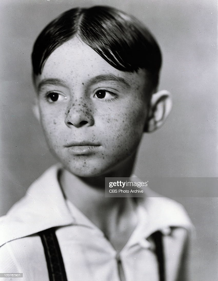 Portrait of Carl Switzer as Alfalfa forThe Little Rascals series ...