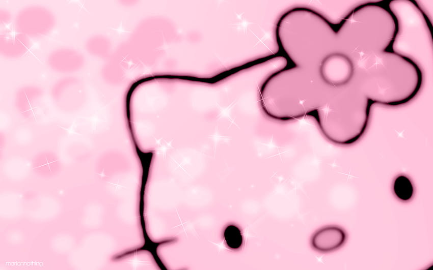 Pink Twitter Backgrounds, hello kitty twitter HD wallpaper