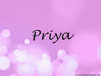 P Name - Priya - Purple Background Wallpaper Download | MobCup
