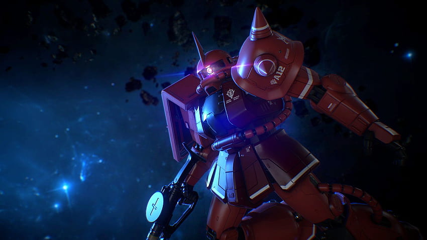 Gundam Mobile Suit Gundam Zaku Ii Anime Mech Robot Art numérique Mobile Suit Char Aznable Science Fict Fond d'écran HD
