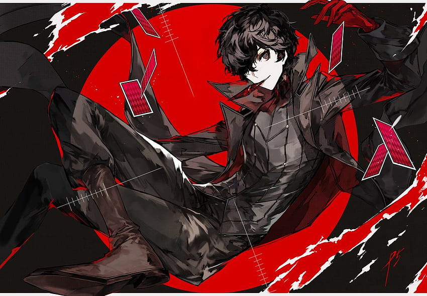 Persona 5 Joker Phone posted ...cute, ren amamiya HD wallpaper | Pxfuel