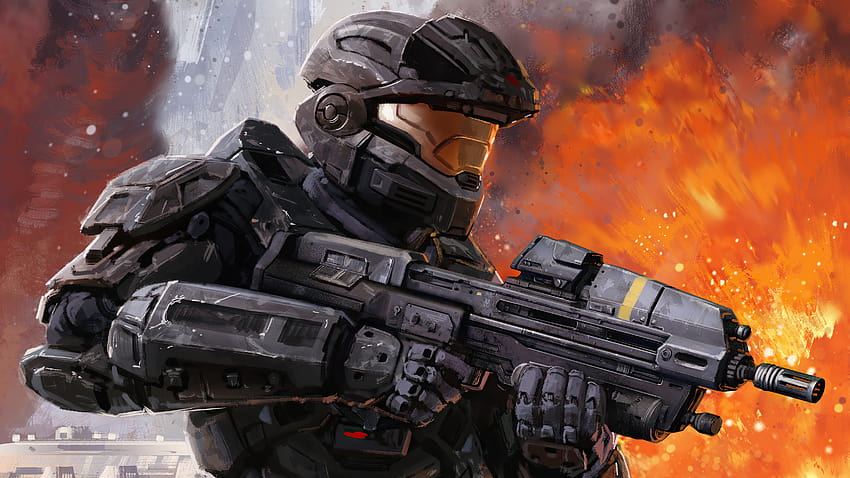 Halo Reach Noble 6 전리품 상자, 게임, 배경 및 HD 월페이퍼