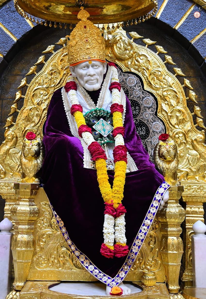 OM SAIRAM., shirdi sai baba móvil fondo de pantalla del teléfono