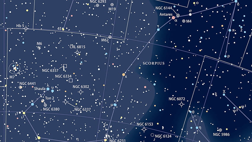Constellation Map, star map HD wallpaper