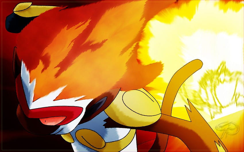 Pokemon Infernape Blaze HD тапет