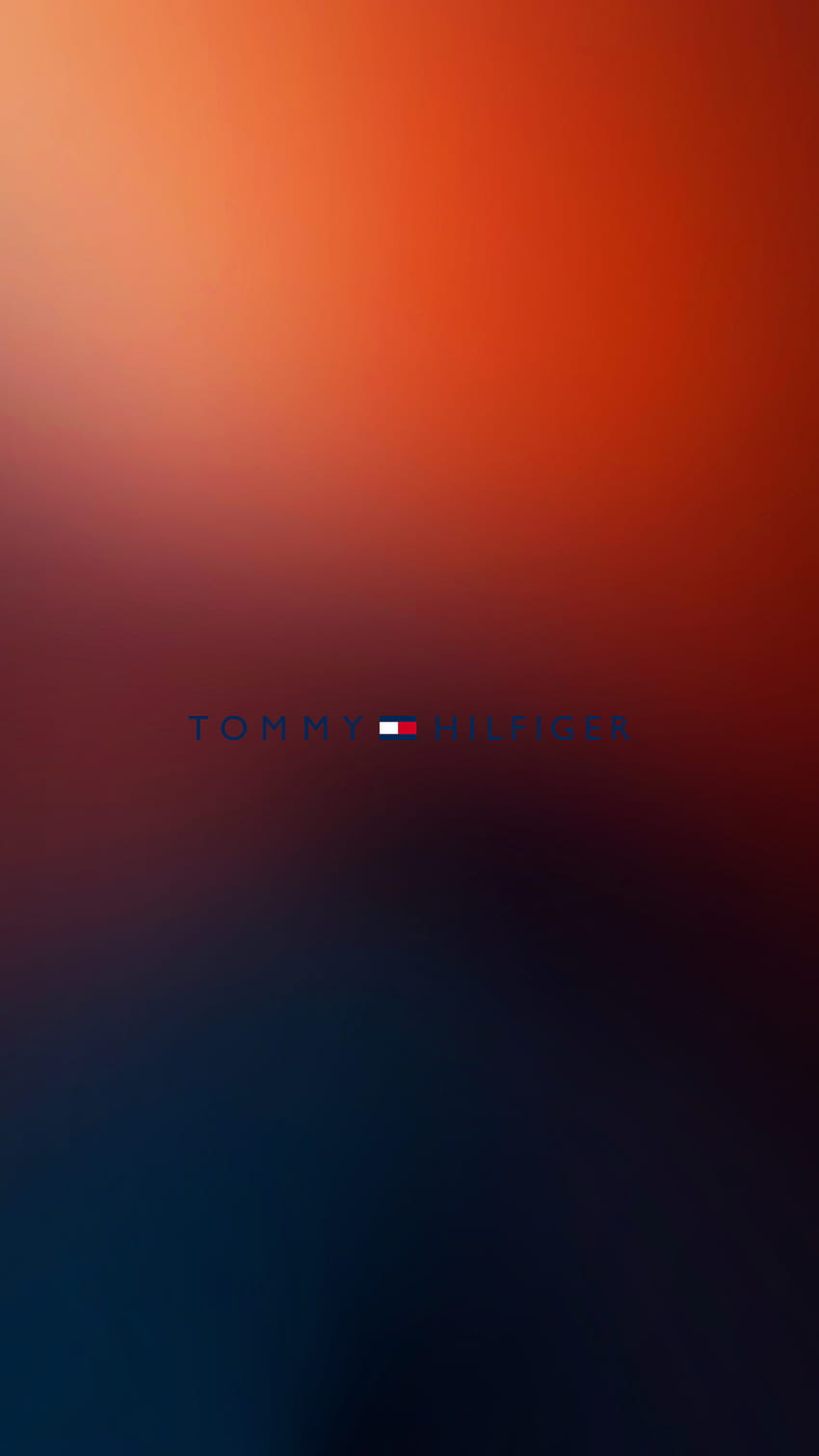 Logotipo de Tommy Hilfiger, logotipo de moda de la marca Tommy Hilfiger, logotipo de fondo de pantalla del teléfono