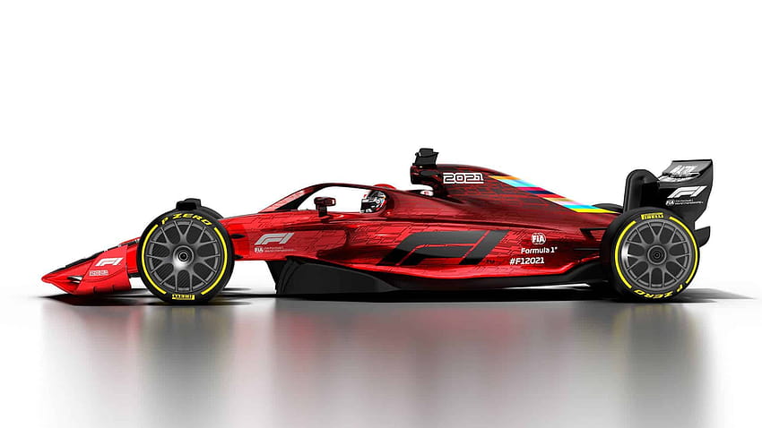 FIA und Formel 1 präsentieren das F1-Auto 2021 und neue technische, sportliche und finanzielle Vorschriften, das F1-Auto 2022 HD-Hintergrundbild