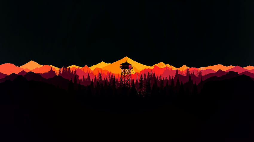 Wachturm im OLED-Stil [3840 x 2160] :, oled reddit HD-Hintergrundbild