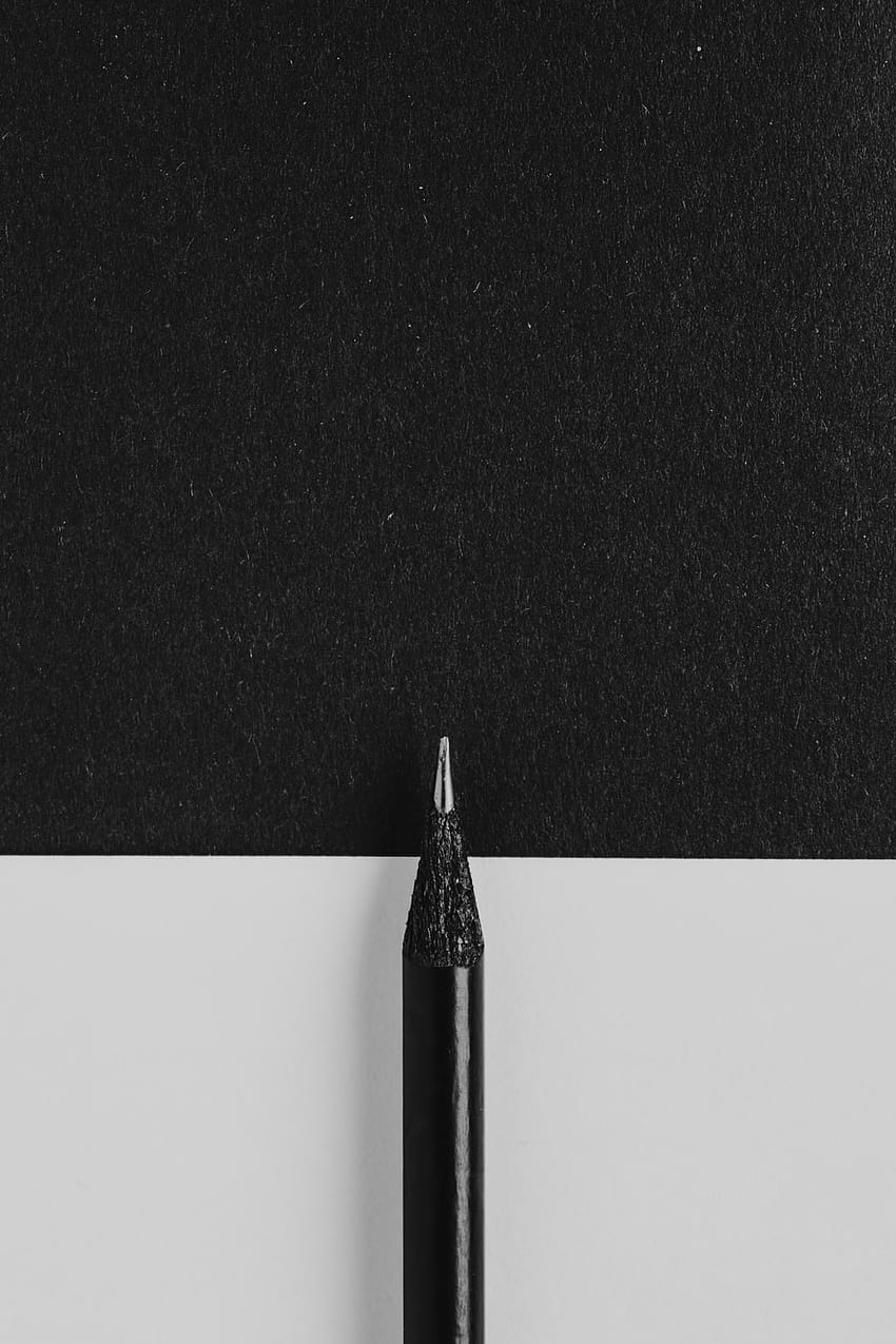 Lápiz negro, bolígrafo fondo de pantalla del teléfono