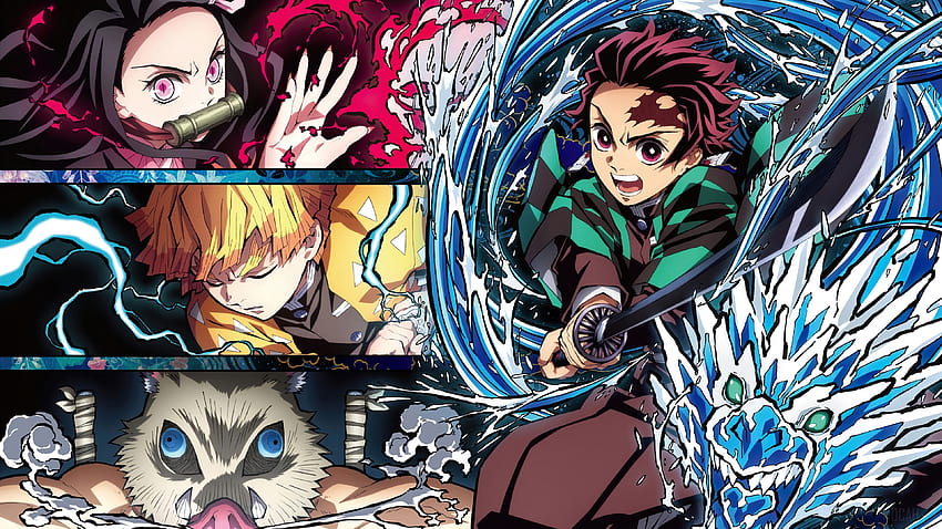 Anime Demon Slayer Kimetsu no Yaiba HD Wallpaper by 華音