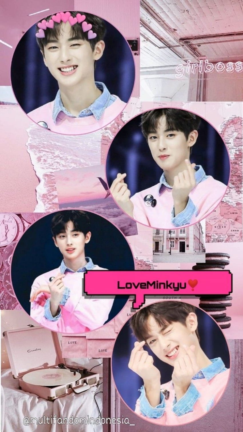 Lockscreen Produce X 101 Kim Mingyu HD phone wallpaper