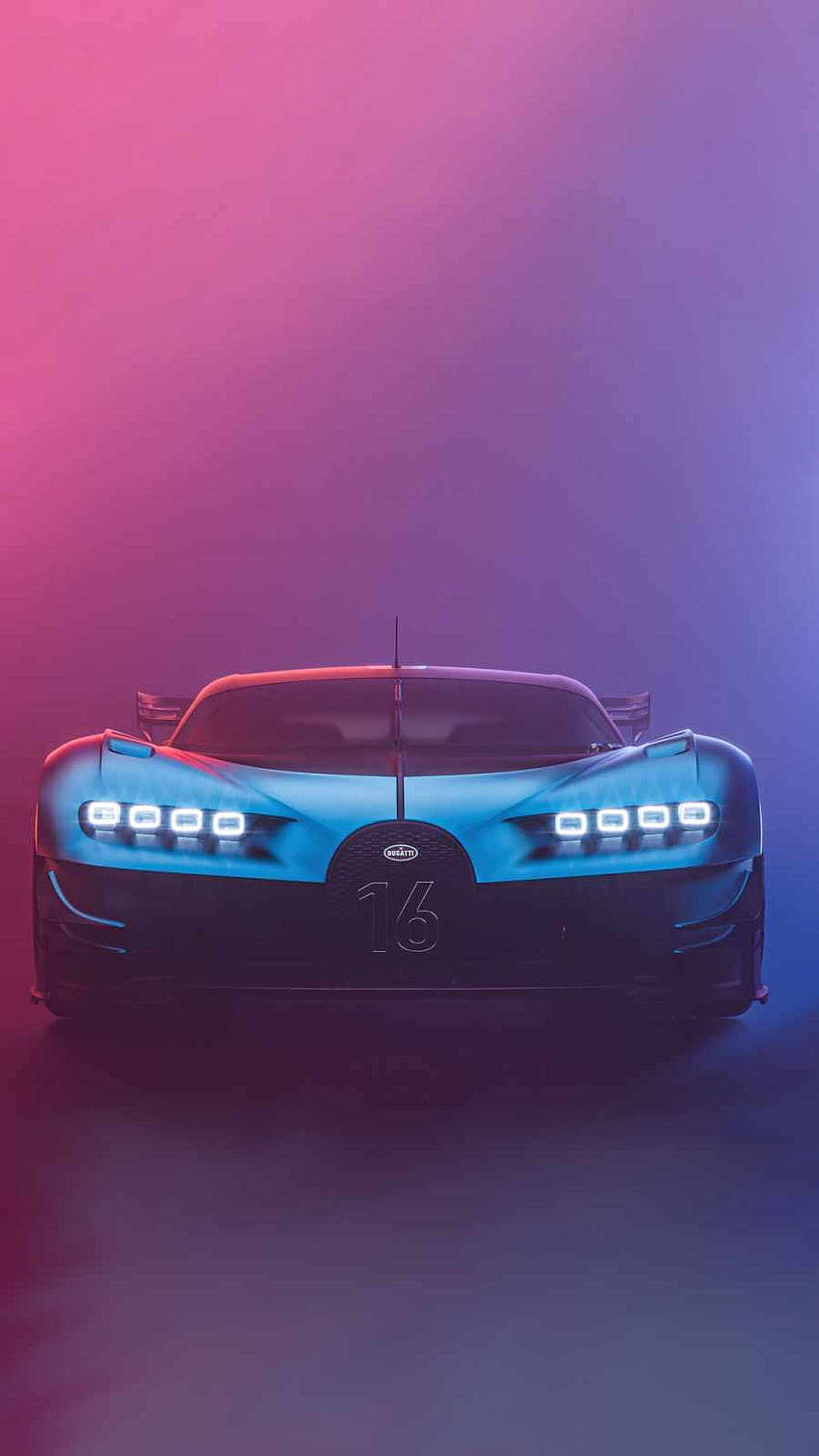 Bugatti Chiron Vision GT, bugatti smartphone HD phone wallpaper
