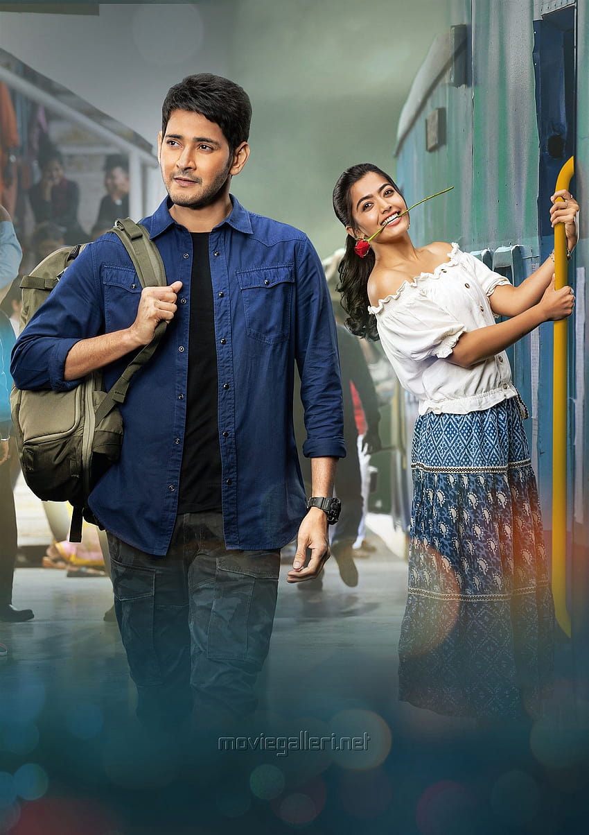 Film Sarileru Neekevvaru, mahesh babu et rashmika Fond d'écran de téléphone HD