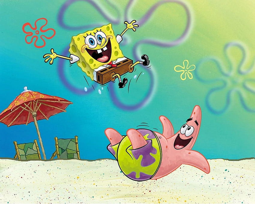 Spongebob แพทริค Spongebob Squarepants แพทริคที่สวยงาม วอลล์เปเปอร์ HD