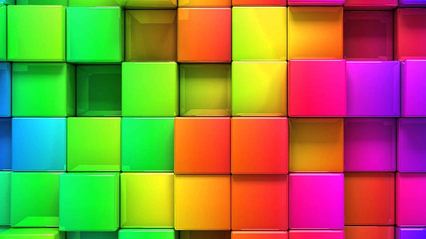 Block Abstract, colorful blocks HD wallpaper | Pxfuel