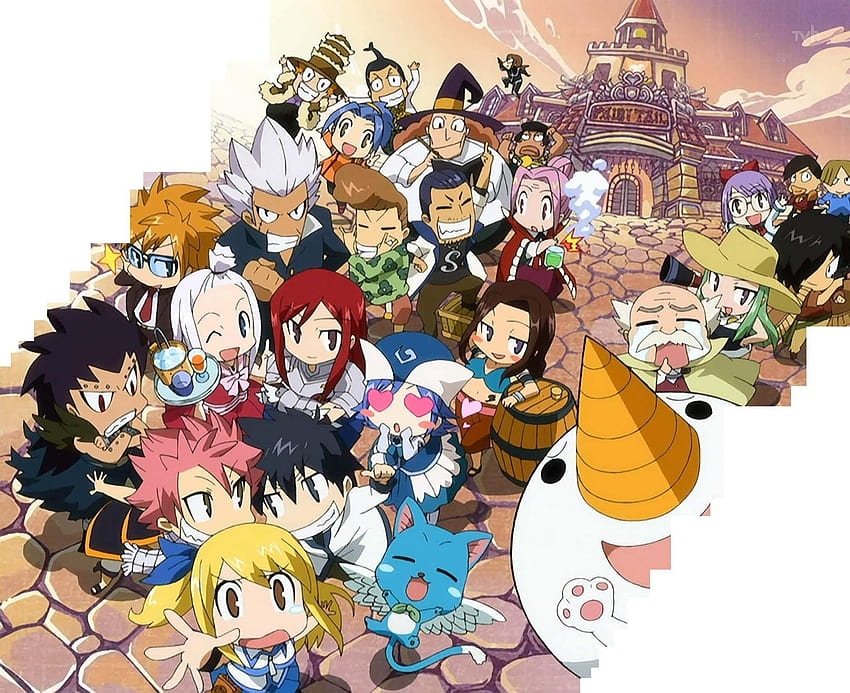 Best Of Adorable Fairy Tail Anime, chibi anime HD wallpaper