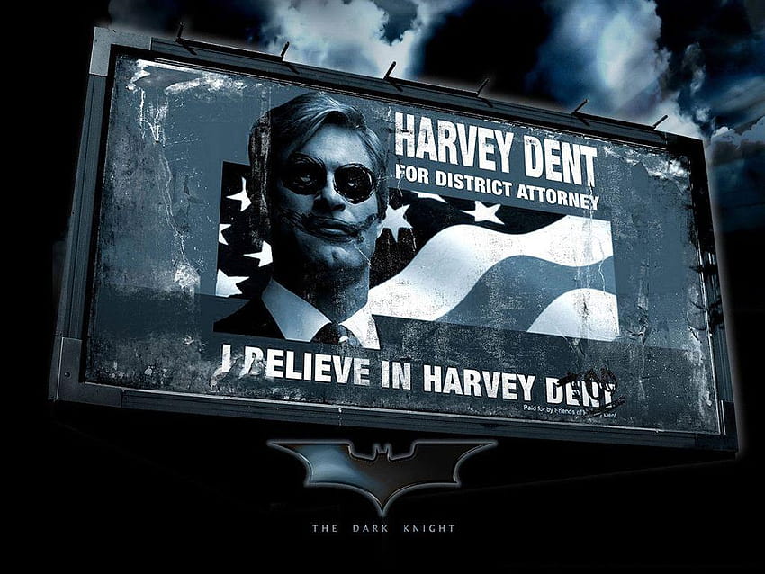 Harvey Dent Reklam Panosu 1024×768 HD duvar kağıdı