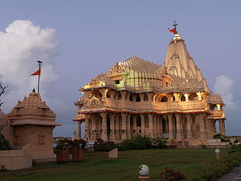 Somnath Temple, Saurashtra, Gujarat: Strategically located on the ...