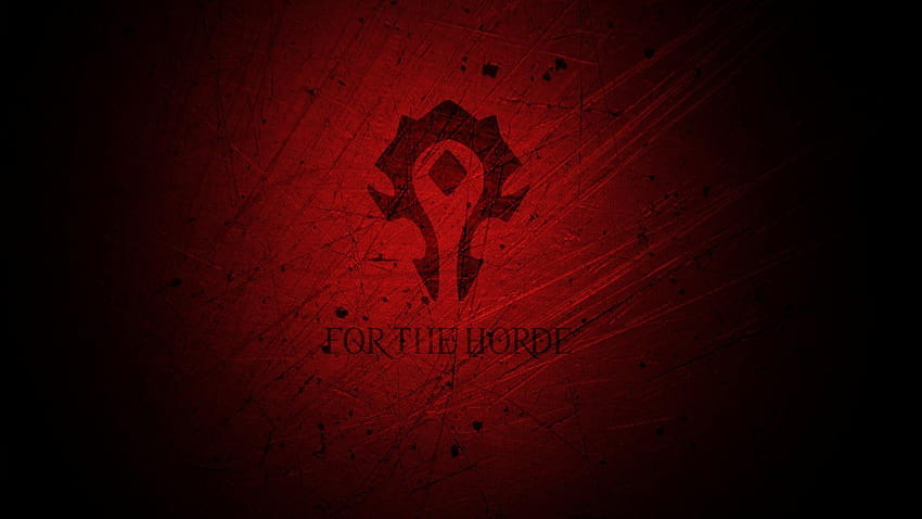 Horde Logo, wow horde symbol HD wallpaper