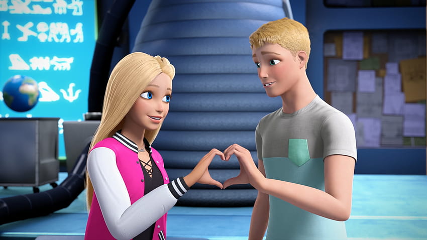 Corazón de Barbie y Ken en Barbie Dreamhouse Adventures, aventuras de fondo de pantalla