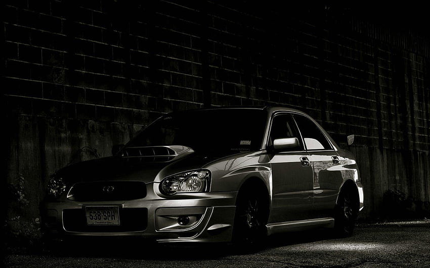 Subaru Impreza WRX STI Tuning Sportwagen Pictur HD-Hintergrundbild