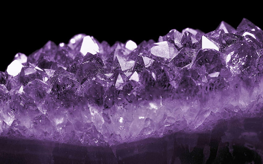 광물 , 44 광물, 자수정 HD 월페이퍼