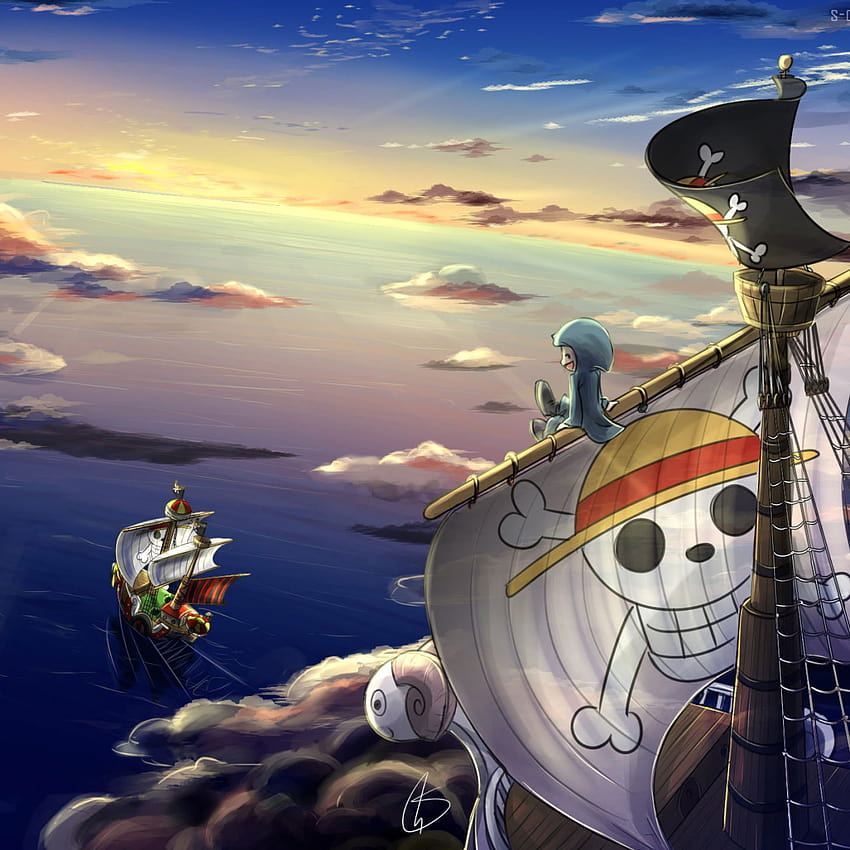 One Piece , Going Merry, one piece yang cerah wallpaper ponsel HD
