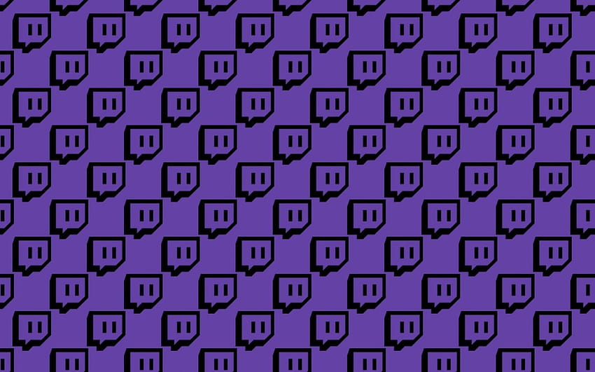 Twitch y s s de Twitch Púrpura [2048x1024] para tu, móvil y tableta, logotipo de twitch fondo de pantalla