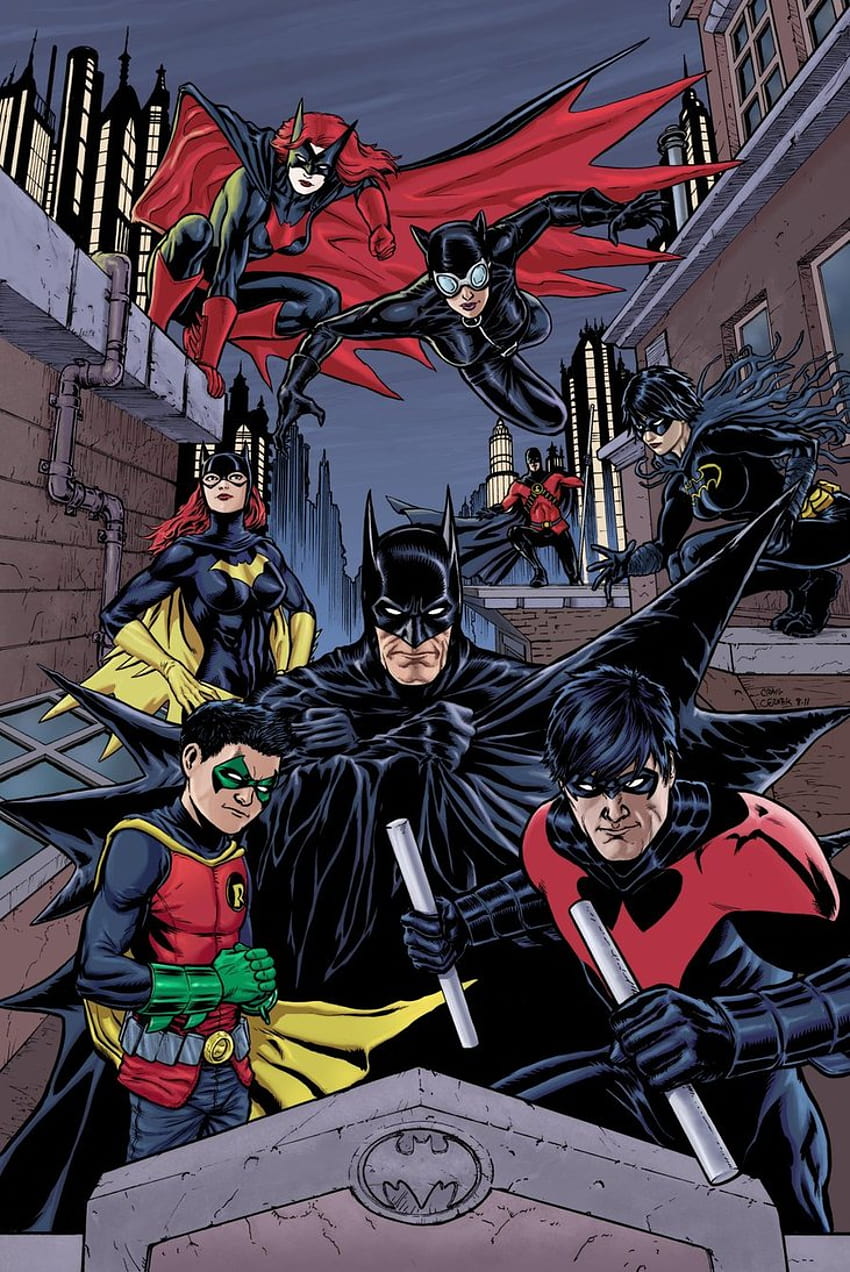 The Bat Family by craigcermak [731x1094] for your , Mobile & Tablet, batfam HD phone wallpaper