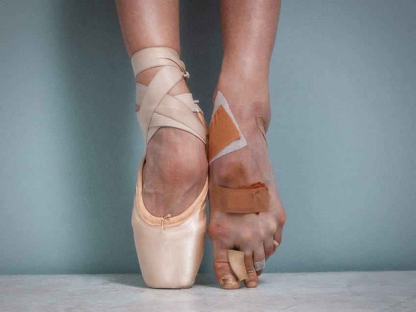 Zapatillas de ballet, zapatillas de punta fondo de pantalla