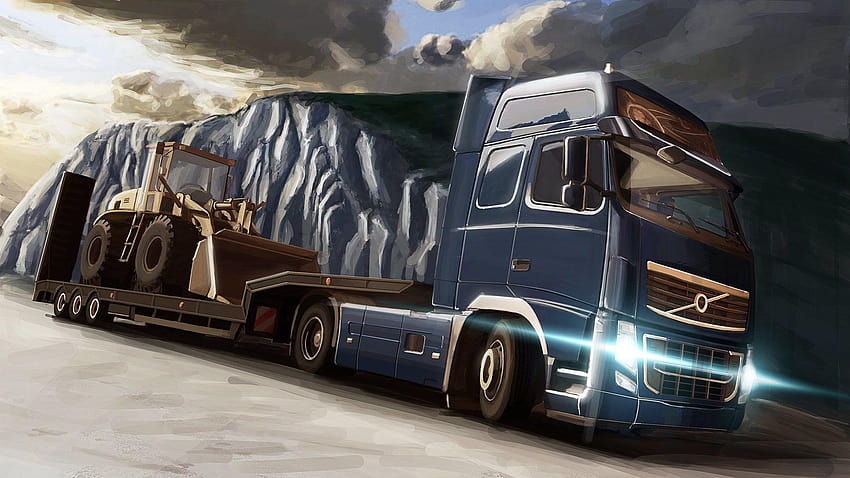10 Euro Truck Simulator 2 HD duvar kağıdı